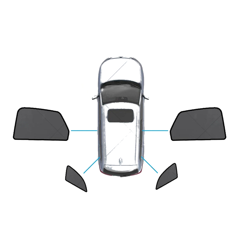 Audi Q5 FY Magnetic Mesh Sun Blind Shades (2017-2025)