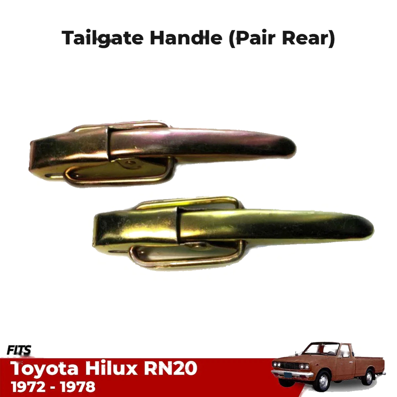 Tailgate Door Handle Latch Pair Fits Toyota Hilux RN20 RN25 UTE Pickup 1972-78