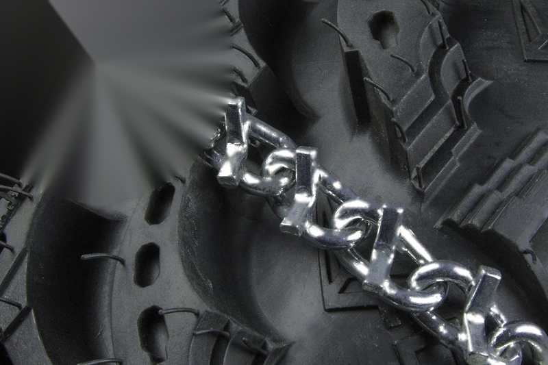 Honda Foreman 500 2 x Front Tire Chains (2005–2009)