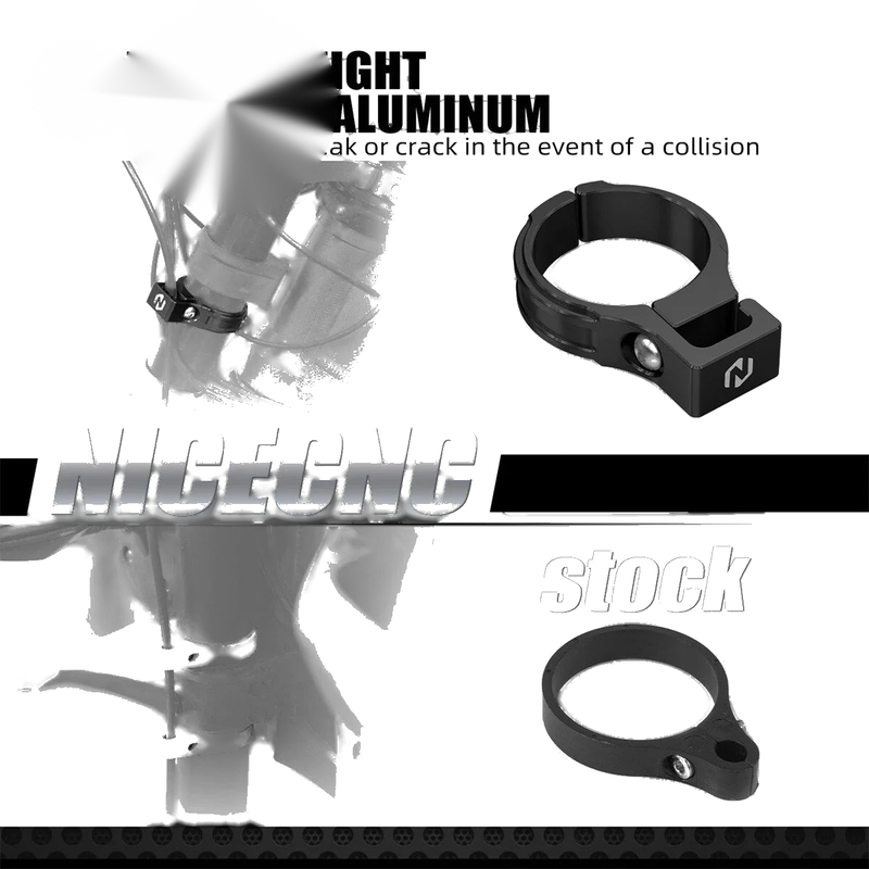 Surron Light Bee X S L1E 2 x Front Fork Hose Brake Line Holders (2018-2023)