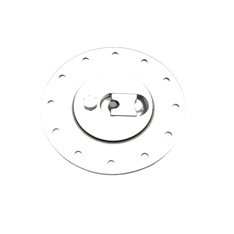 Car Billet Aluminum Fuel Cell Tank Flush Mount Filler Cap