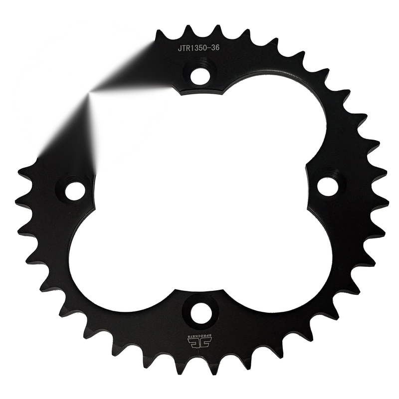 Honda TRX250X FourTrax 250X 36-Tooth Rear Steel Sprocket