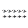 Harley Road King, Dyna 10 x Head Bolt Cover Spike Caps