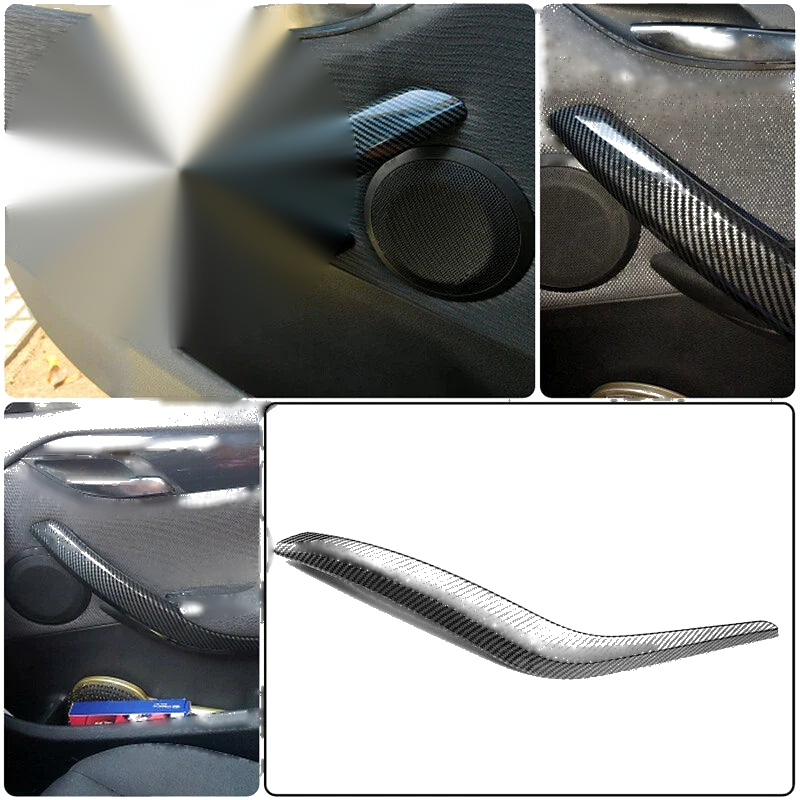 BMW X1 E84 (2009-2015) - Carbon Look Inner Door Handle Pull Trim