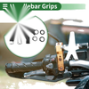 Make Model 7/8" 22mm Motorcycle Hand Grips Cover Rhombus