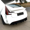 Tesla Model 3 Rear Bumper Diffuser Lip Trim Kit (2023-2024)