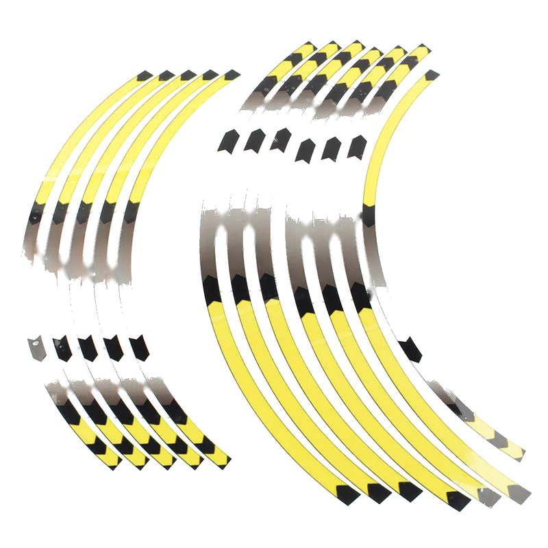 Honda XR650L XR250L Rim Stripes Decals (1991-2021)