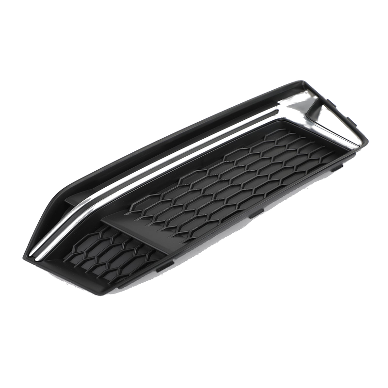 Audi S4 S-Line B9 16-18 Fog Light Cover Chrome Bezel