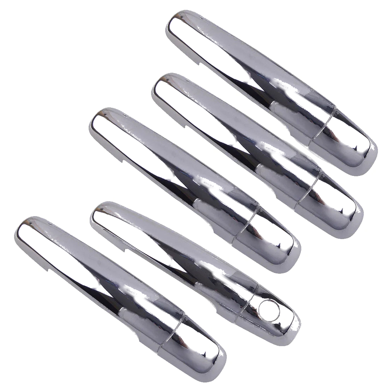 Suzuki Grand Vitara 5 x Chrome Side Door Handle Covers (2006-2013)