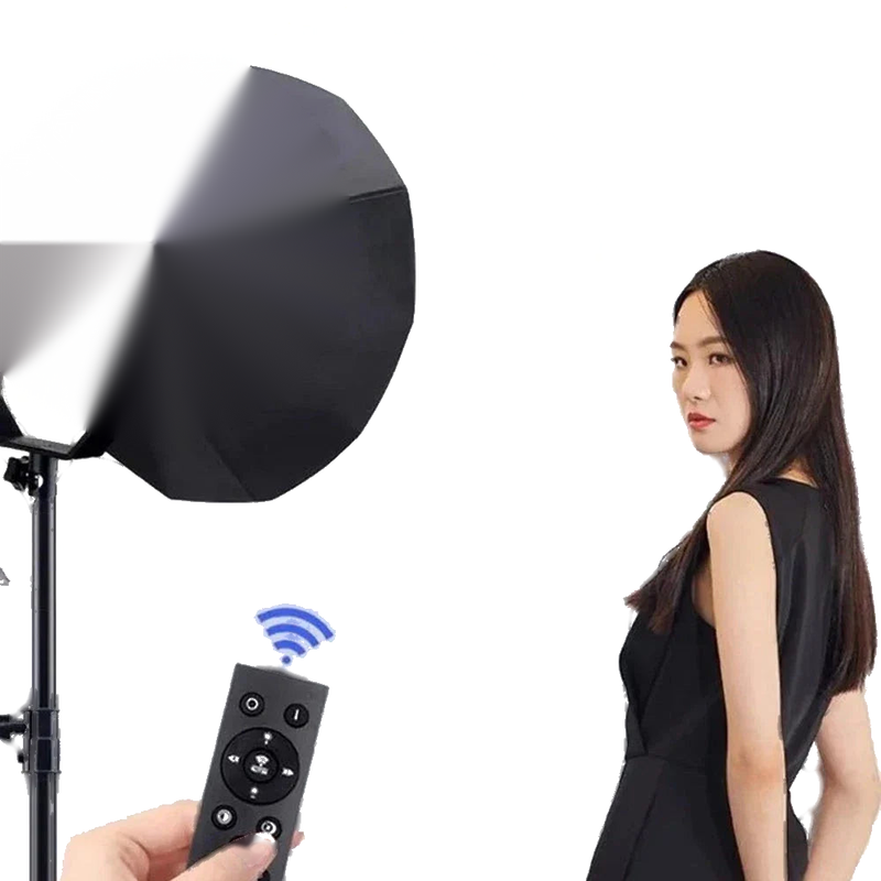 Camera 300W LED Photography Light Soft Mask 65cm & 2.8m Stand