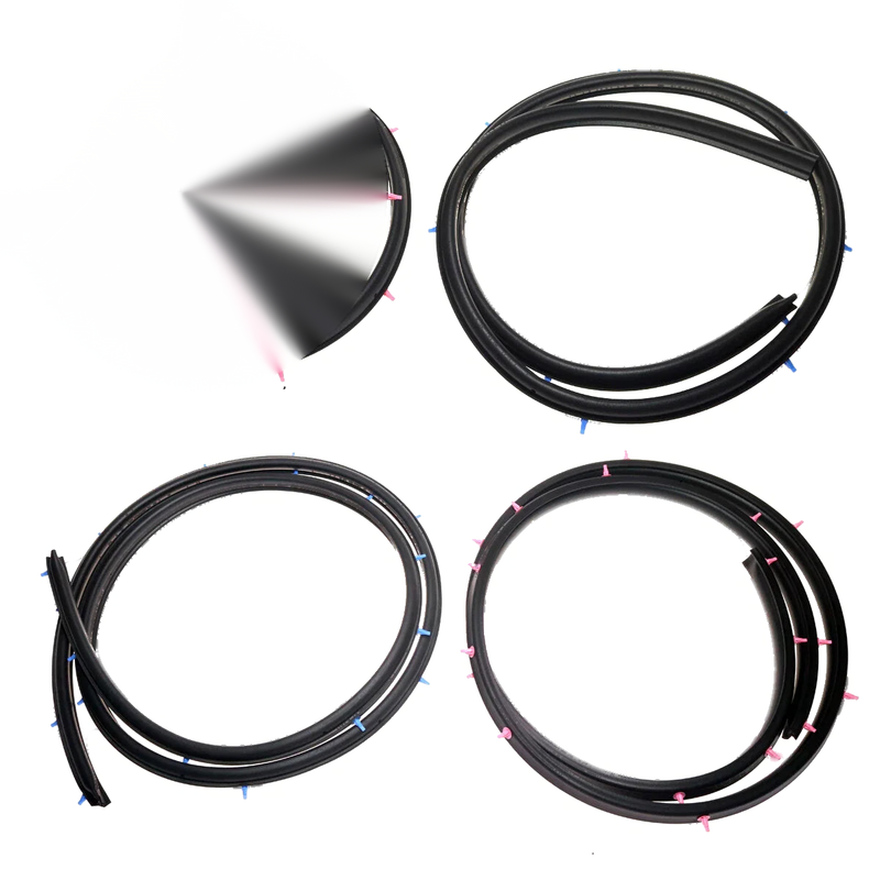 Nissan Sylphy Almera Pulsar 2000-2006 Front Rear Door Weatherstrip Set