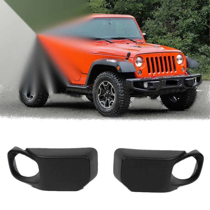 13-17 Jeep Wrangler Fog Light Lamp Covers (2013-2017)