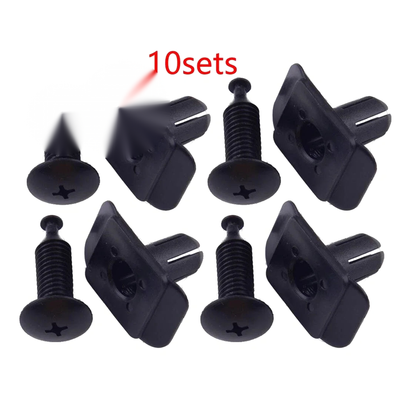 Mazda RX7 RX8 MX6 10 x Bumper Trim Retainer Clips (1992-2002)