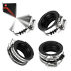 Honda Interceptor 750 VFR750F 4Pcs Carburetor intake Manifold Pipe (1990–1993)