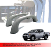 Mitsubishi L200 Triton 2 x Roof Mounted Grab Handles Gray (2005-2014)