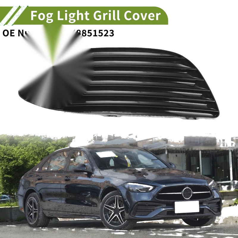 Mercedes-Benz C-Class Front Left Fog Light Grill (2015-2018)