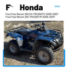 Honda Recon 250 TRX250TM TRX250TE 2x4 Handlebar (2005–2007)