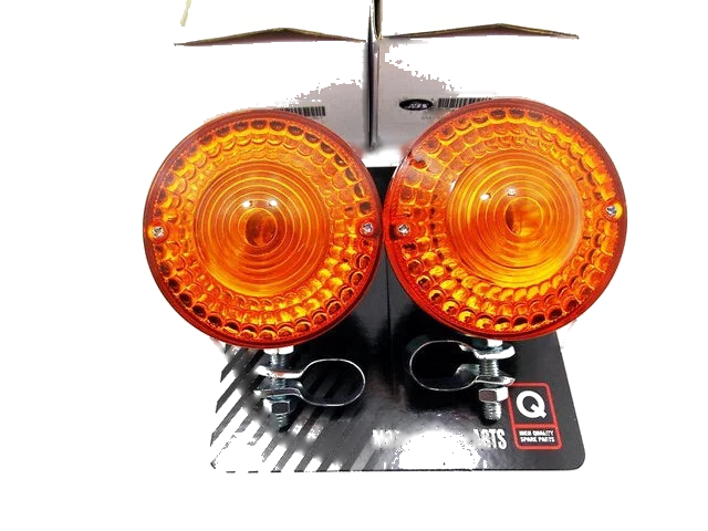 Yamaha DT400 Front Left Right Turn Signal Indicator Blinker Assy Set (77-79)