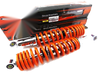 Kawasaki KV250 AGI 365mm JBS Orange/Chrome Shock Absorbers (1983-1988)