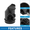 Dodge Chrysler MAF Mass Air Flow Sensor Assembly (No. 4612698)