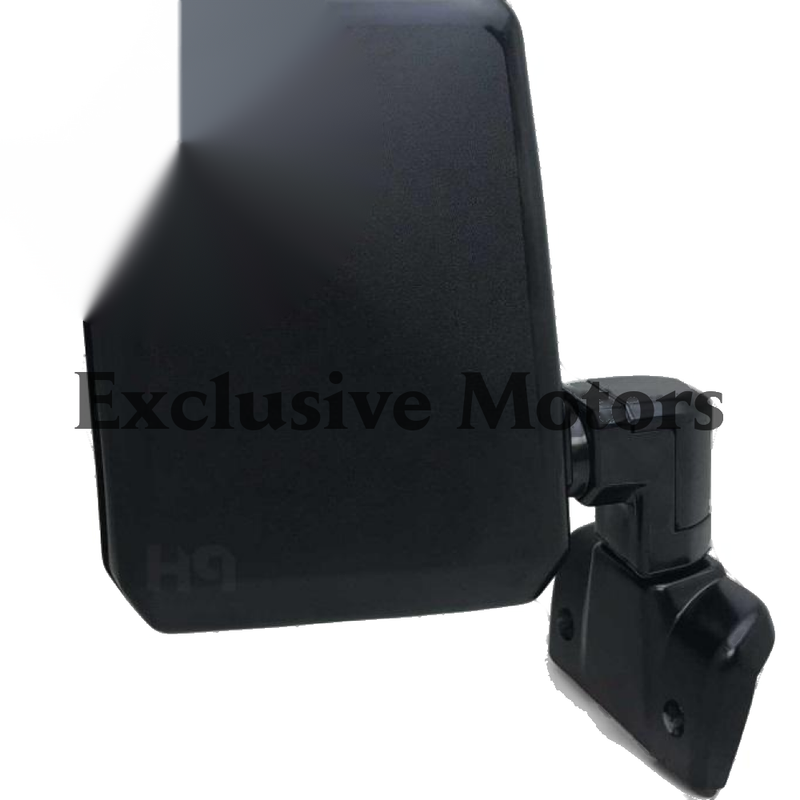 Toyota Land Cruiser 70 Series Right Hand Mirror Black (1985-1990)