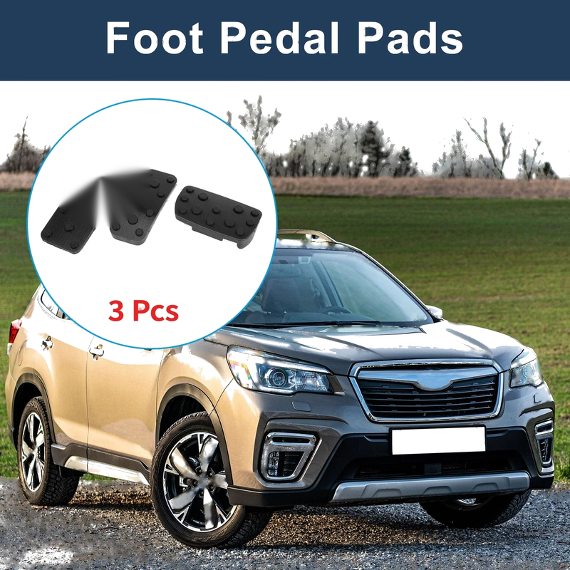 Subaru Forester 3 x Automatic Foot Accelerator Pedal Covers (06-18)