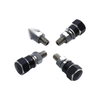 Harley Touring Street Glide Softail 4 x Hex License Plate Frame Bolts