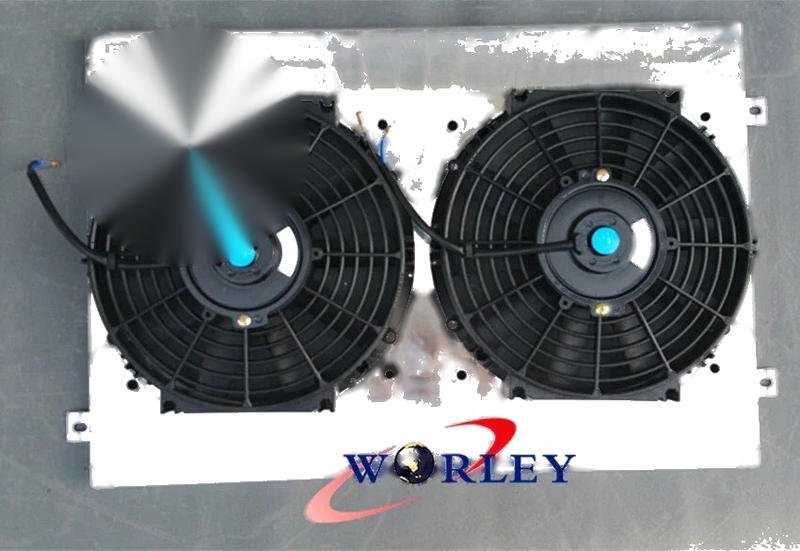 Ford Mustang / Mercury Cougar 1967-1970 Aluminum Shroud & Fans