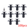 Toyota Suzuki Mazda 100 Pcs Bumper Fender Push Retainers Clips