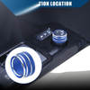 Toyota Sienta 2015-2023 Blue Rear View Mirror Switch Knob Cover