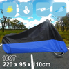 Make Model L Rain Dust Motorcycle Cover Blue Outdoor Waterproof UV