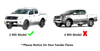Toyota Hilux (2WD) 2005-2014 Rear Mud Flap