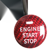 Mazda CX-3, CX-4, CX-5, CX-8, MX-5 Carbon Fiber Red Start Stop Button Sticker (2016-2023)