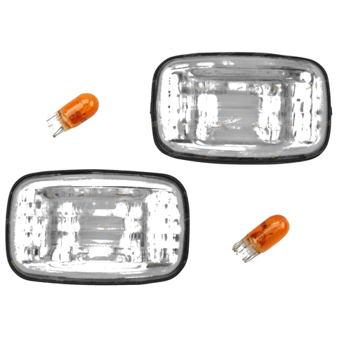 Toyota Landcruiser Clear Side Indicators