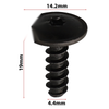 Vehicle 40 Pcs Splash Guard Clip