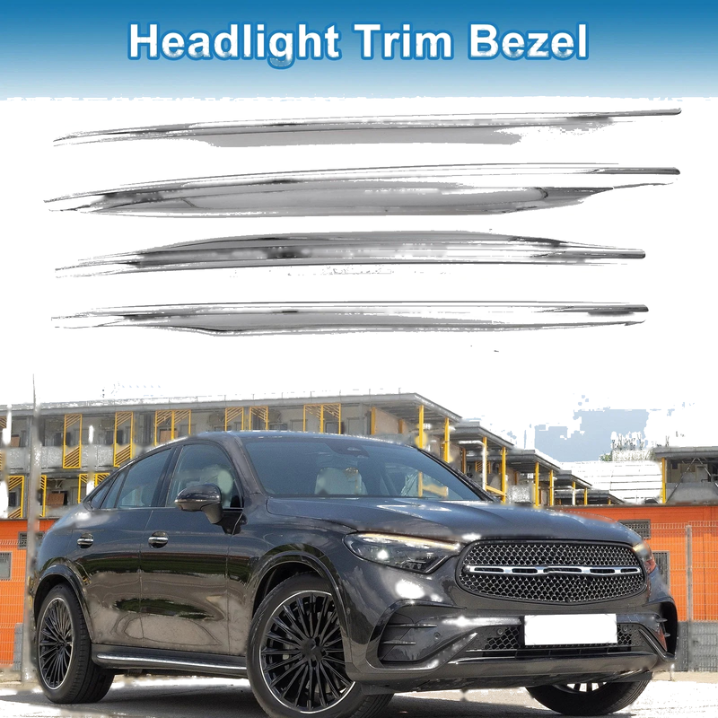 Mercedes-Benz GLC Class 4 Pcs Headlight Trim Bezel (2016-2023)