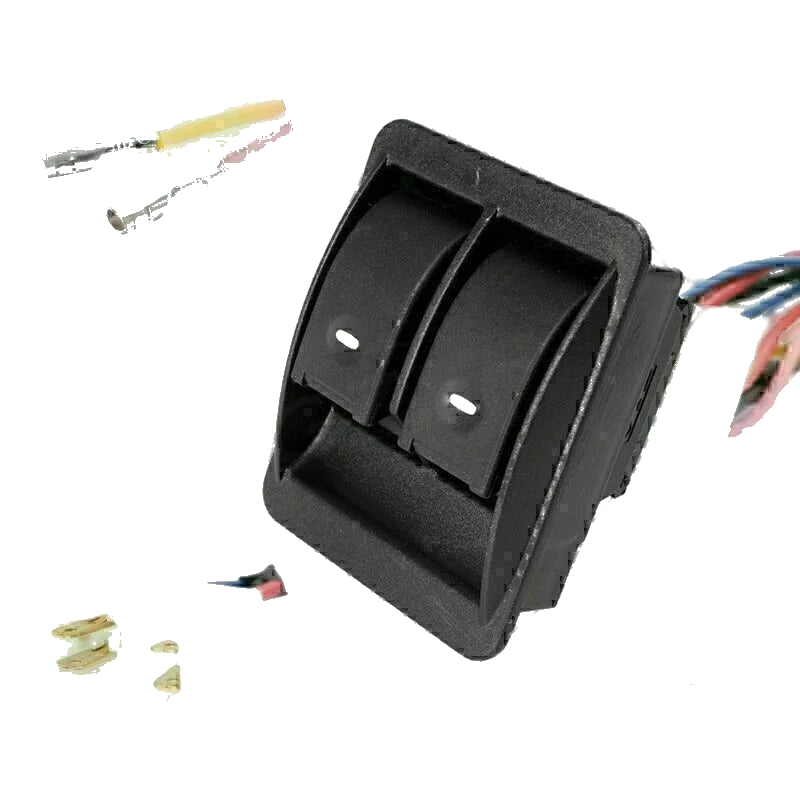 Universal Cars 12V Wiring Harness Electric Window Switch Kit