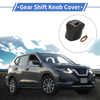 Nissan Rogue Gear Shift Knob Cover 2021-2024 Black Brown Faux Leather
