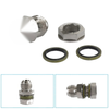 Turbo Oil Pan Sump Return Drain Adapter Fitting 10AN to M18x1.5