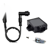 Kawasaki Bayou 250 / 220 2 x Ignition Coil Spark Plug CDI (1999–2004)