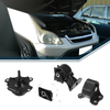 Honda CR-V 2.4L 4WD Engine Motor Trans Mount Set (2002-2006)