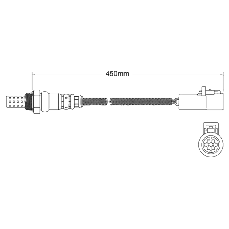 Mazda B4000 MJ V6 4.0L Pre Cat Oxygen O2 Sensor (2005-2006)