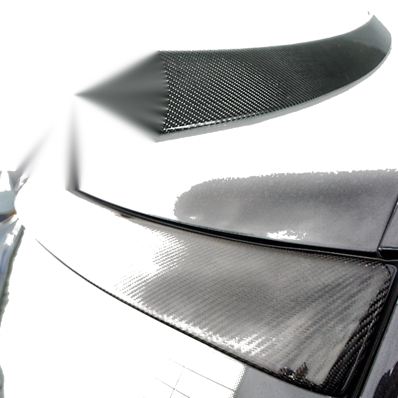Mercedes-Benz S Class W221 L Type Rear Roof Spoiler (2005-2013)