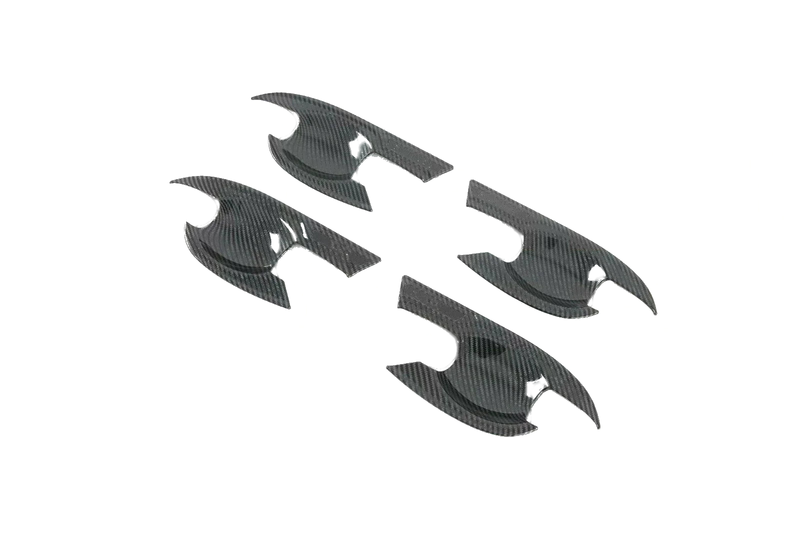 Nissan Navara NP300 D23 Carbon Door Handle Bowl Cover Trim (15-21)