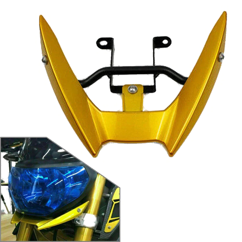 Yamaha MT-09 FZ-09 Gold Front Upper Headlight Fairing Stay Bracket (2014-2016)