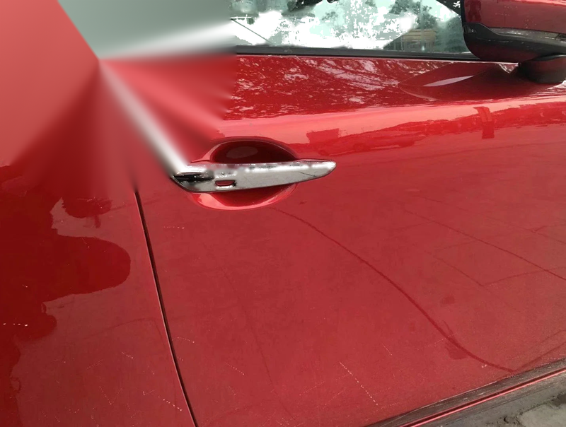 Mazda CX-30 Chrome Door Handle Lid Smart Keyhole Cover Trim (2020-2023)