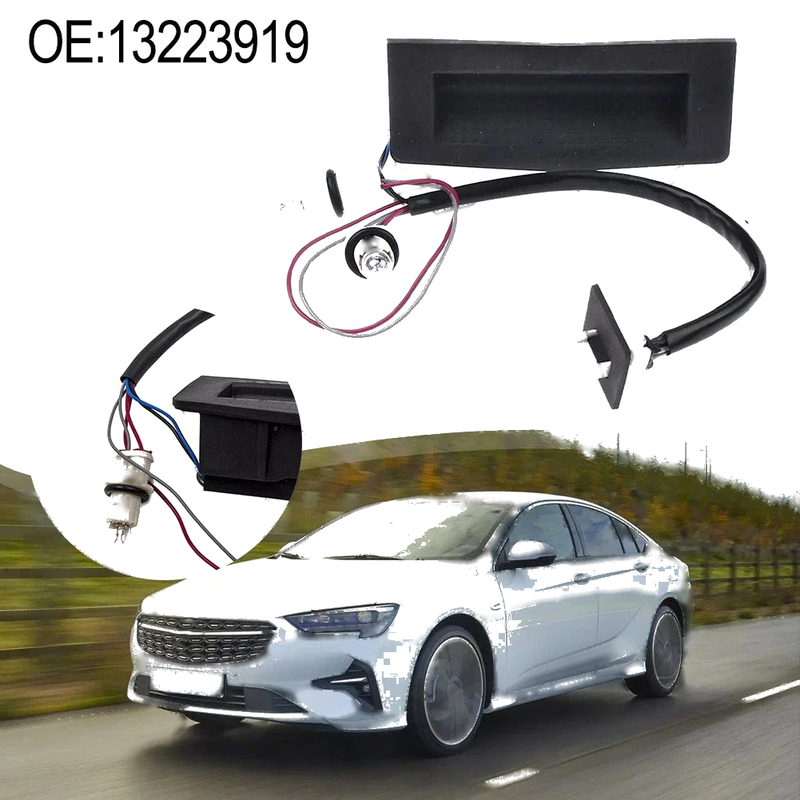 Tailgate Switch Illuminated / 1x / Opel Astra H Zafira B (2004–2010)