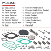Polaris Ranger / Scrambler 425 / 500 Camshaft & Rocker Arms Gasket Valve Kit