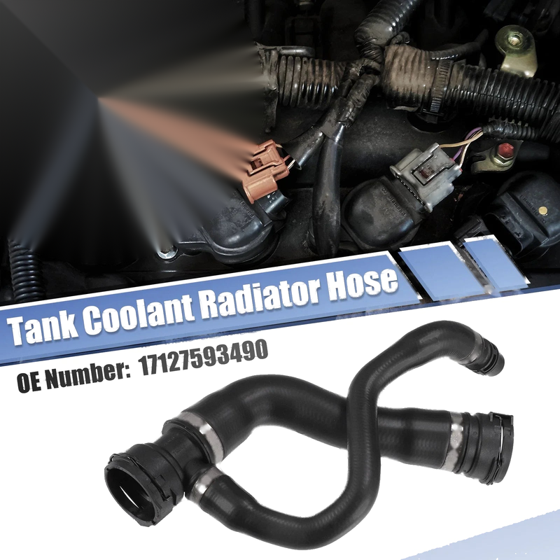 BMW X5 3.0L L6 Heater Hose Expansion Tank Pipe (2007-2010)