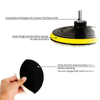 Car Polisher Drill Adapter 5 x Buffing Polishing Pads Wool Wheel Mop Kit